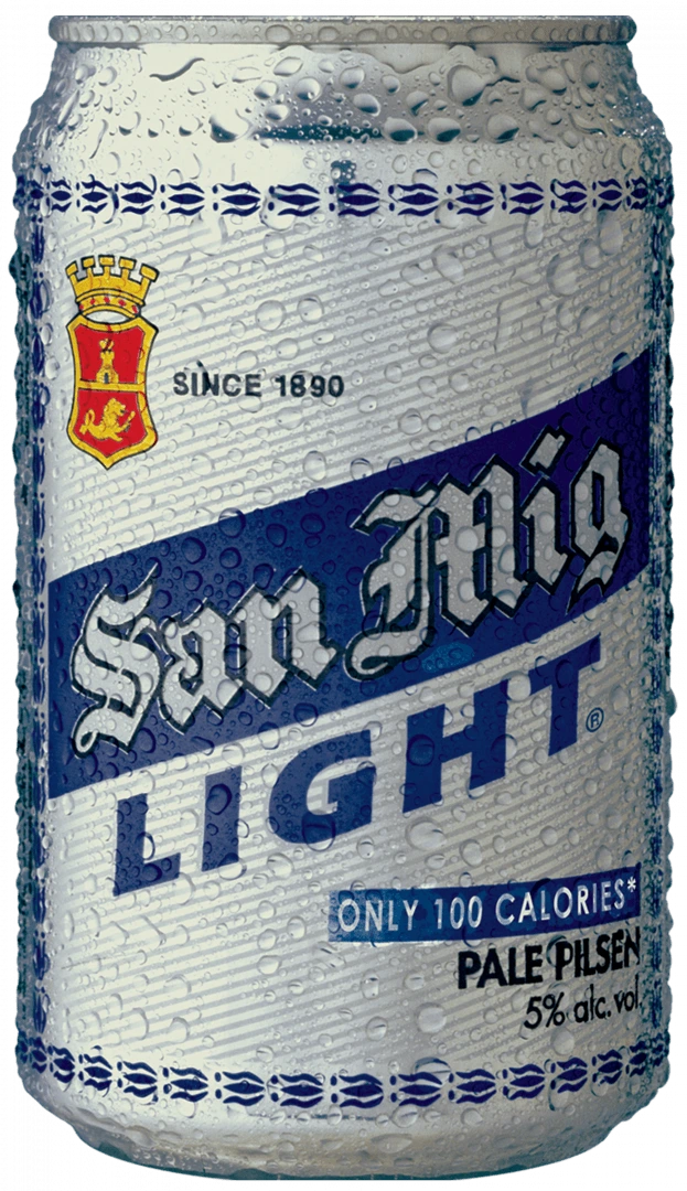 San Mig Light can